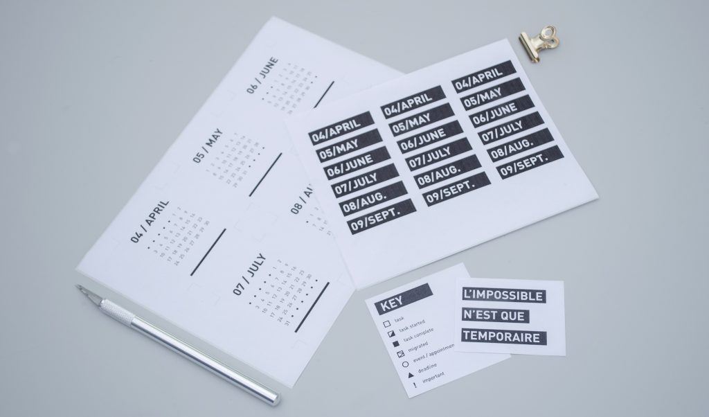 free printables stickers calendars and headers