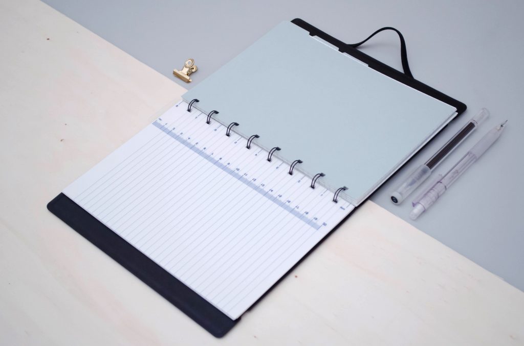 Filofax notebook carnet de notes flexibles, organiser ses notes par thème